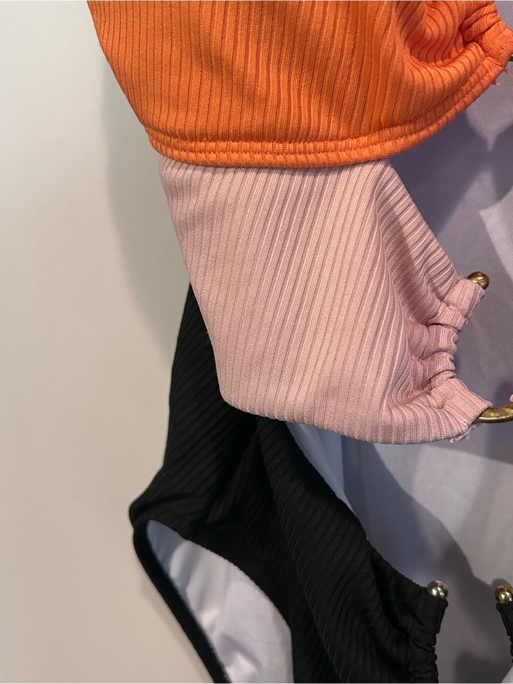 Cutout Ribbed Colorblock One-Piece Swimsuit - Picture 11 of 16
